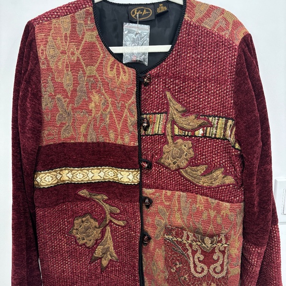 Vintage Julia Kim Patchwork Sweater • Size M • NWOT - Picture 1 of 8